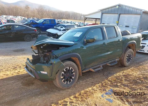 2024 Nissan Frontier Pro-4X 4X4 z USA, uszkodzony, nr VIN 1N6ED1EK9RN634835